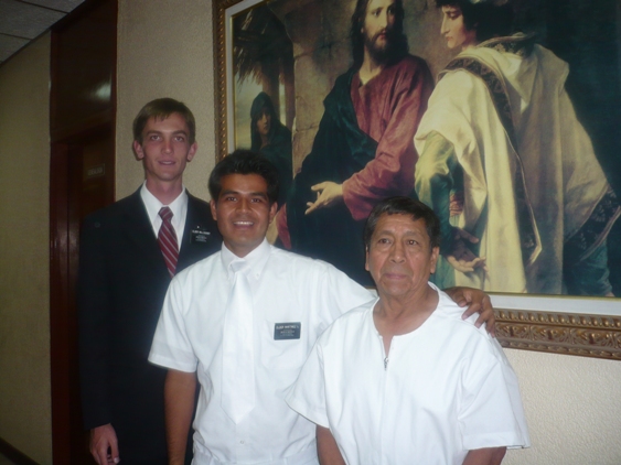 Jake and companion prior to baptism