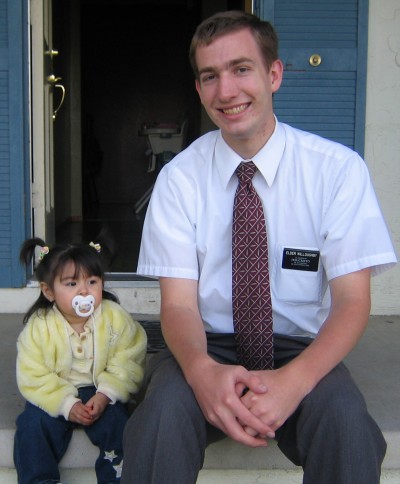 Photo of Paul with little girl