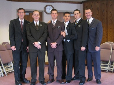 Photo of Paul with other missionaries