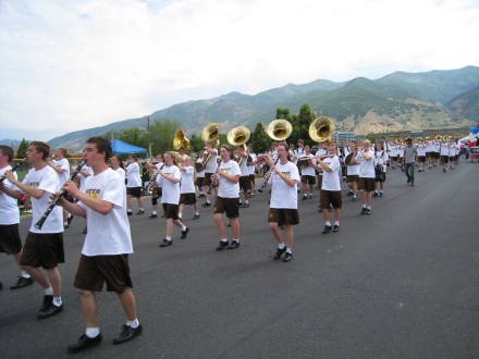 Davis High School marching Band