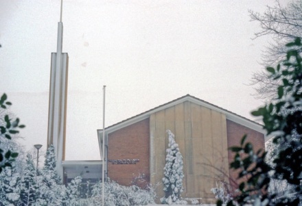 Newcastle-under-Lyme Stake Center where I was baptized