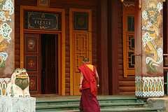 Temple, Darkhan, Northern Mongolia