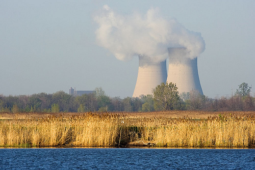 Enrico Fermi Nuclear Power plant, on Lake Erie