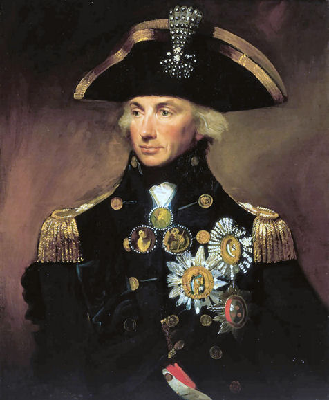 Vice Admiral Horatio Lord Nelson, by Lemuel Francis Abbott