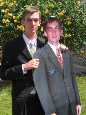 Jake and Jake. The fake Jake was used for weddings while the real Jake was on his mission.