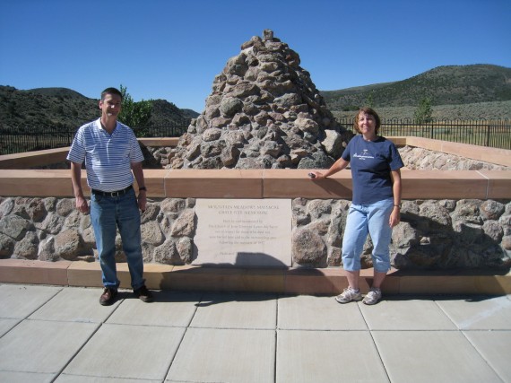 Rick and Jill at the Memorial