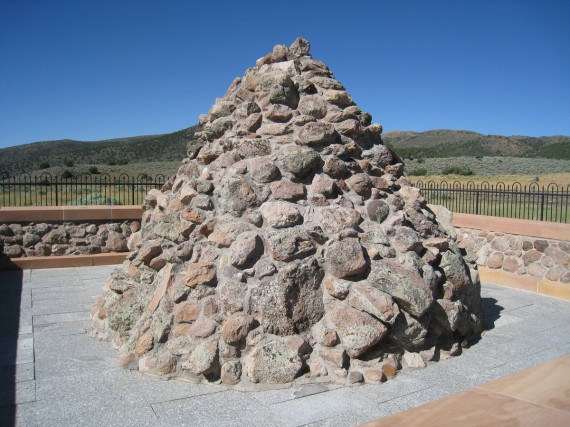 The original rock memorial