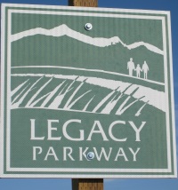 Legacy Parkway sign