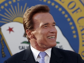 Arnold Schwarzenegger, 38th Governor of California.