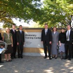 Daniel and the family at the MTC entrance Daniel and the family at the MTC entrance