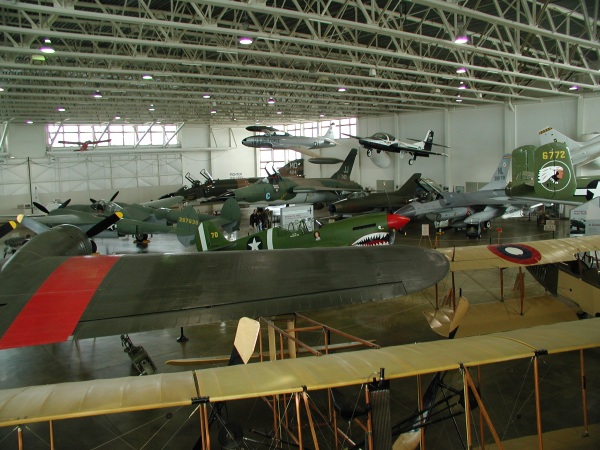 One of the Hill Aerospace Museum Hangars.