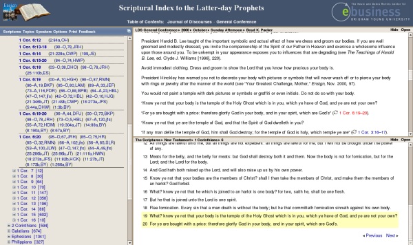 BYU's Scriptural Index.