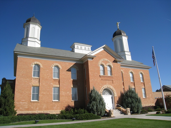 The Vernal, Utah Temple.