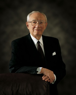 President Gordon B. Hinckley.