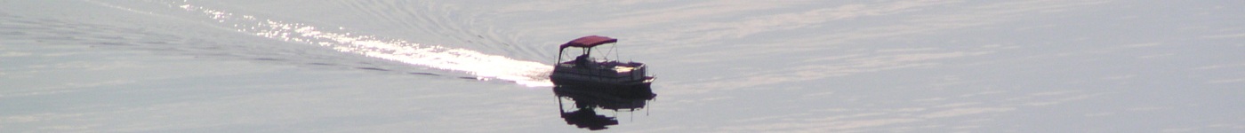 A boat on a California lake