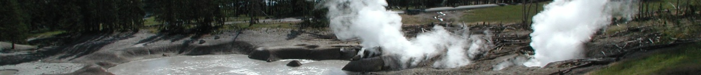 Geyser at Yellowstone