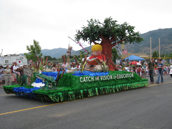 LDS Business College float