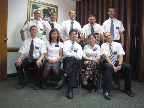 Mormon Missionaries in Mongolia.