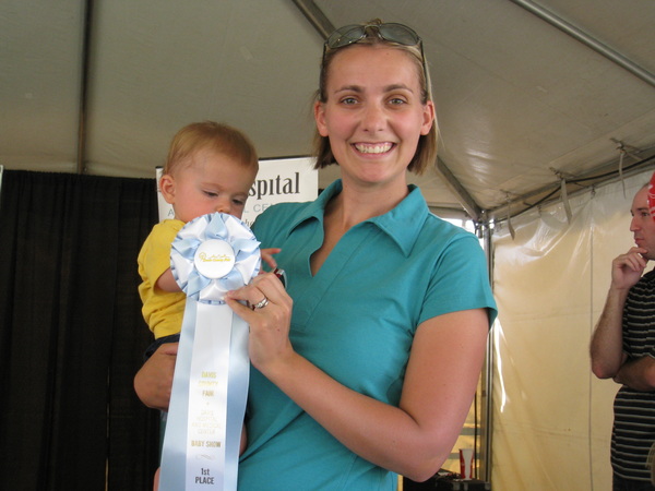 Bryson competes at the Davis County Fair