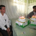 Daniel and Ganbileg birthdays Daniel (left) and Ganbileg celebrating their birthdays