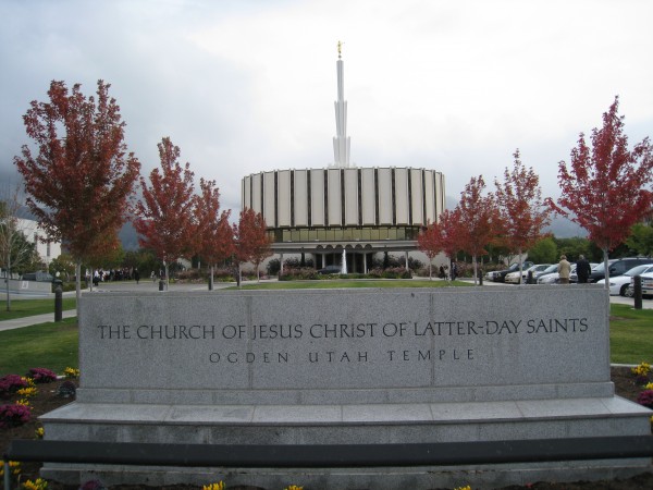 The temple was the first temple dedicated in the <em>state</em> of Utah rather than in Utah Territory