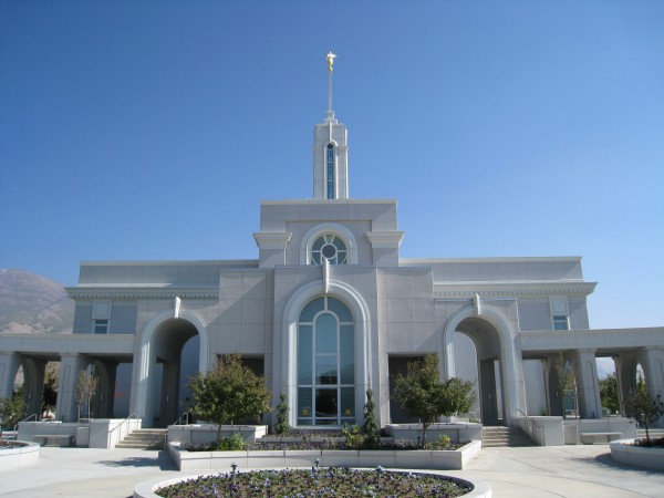 The floor plan is an adaption of the Bountiful temple floor plan