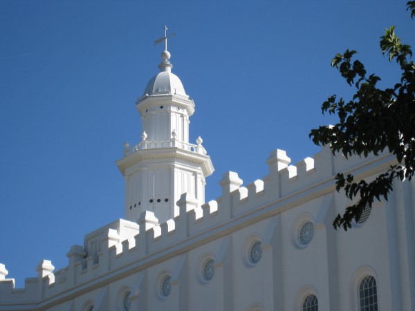 The original tower fell casualty to a lightning storm about a year after its dedication and was replaced by a taller and more majestic tower