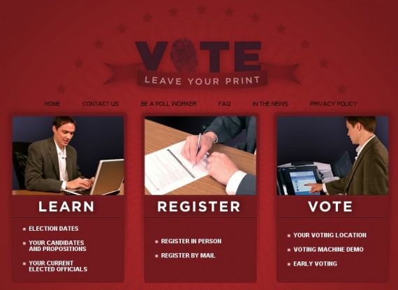 Find election dates, your candiates, registration and voting information