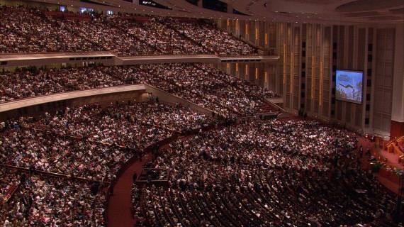 General Conference. Photo Credit: LDS Newsroom