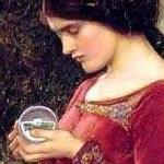 John William Waterhouse The Crystal Ball The Crystal Ball. J.W. Waterhouse.