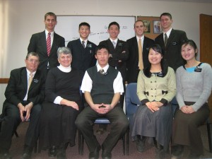Daniel with missionaries