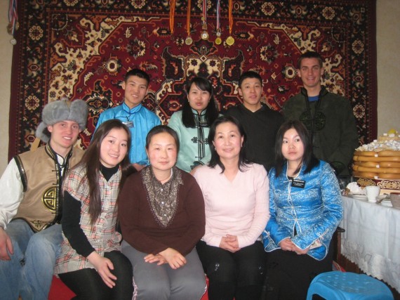 Visiting Mongolian members