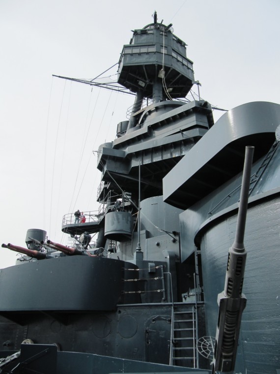 Battleship Texas main battery fire control