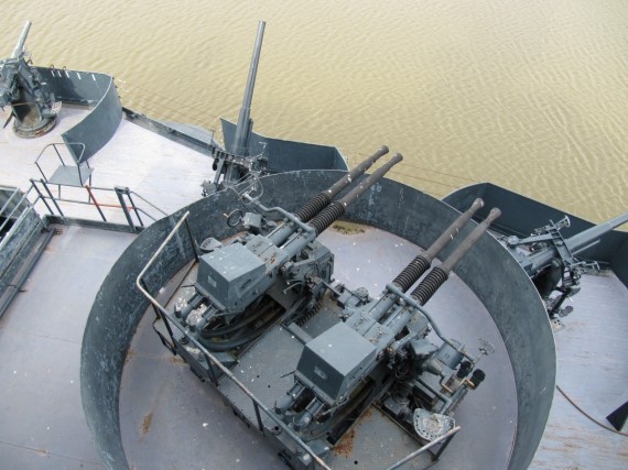 Battleship Texas anti-aircraft guns