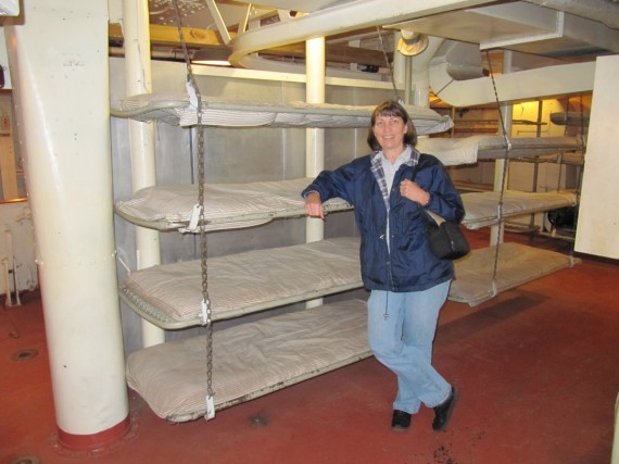 Battleship Texas sleeping quarters