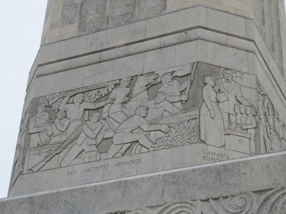 San Jacinto Monument engravings