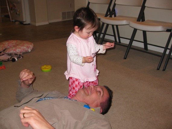 Aurora and Grandpa