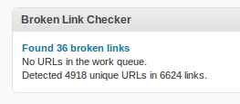 Broken Link Checker screenshot