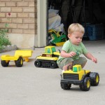 Bryson with toys Bryson with toys