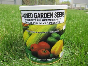 Canned Garden Seeds