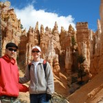 Mark and Connie hiking in Bryce Canyon Mark and Connie hiking in Bryce Canyon