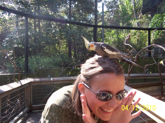Sarah at Fort Worth Zoo