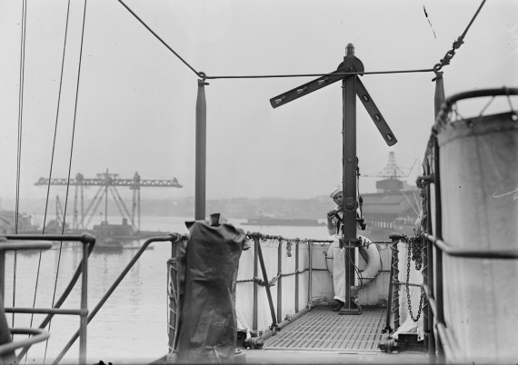 USS Utah semaphore