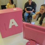 Pink computer Pink computer