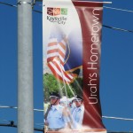 Kaysville City Utah's Hometown street banner Kaysville City Utah's Hometown street banner
