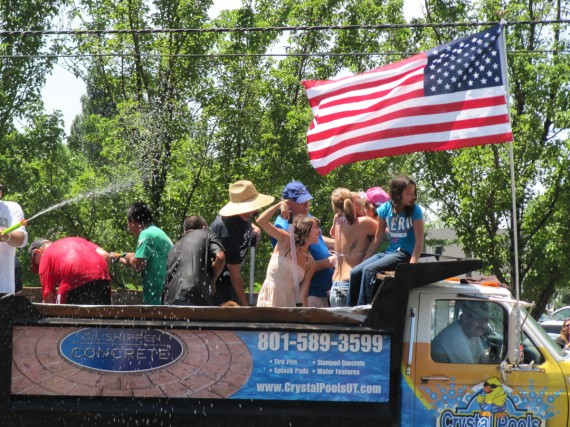 Kaysville Independence Day Water Fight