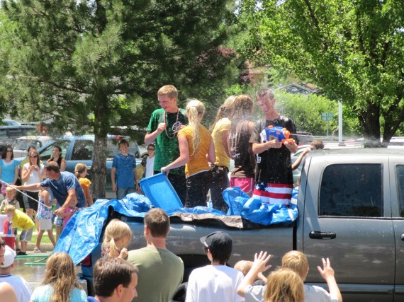 Kaysville Independence Day Water Fight