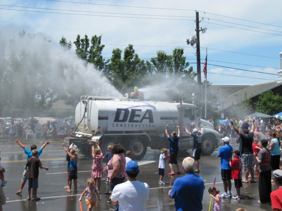 Kaysville Independence Day Water Fight