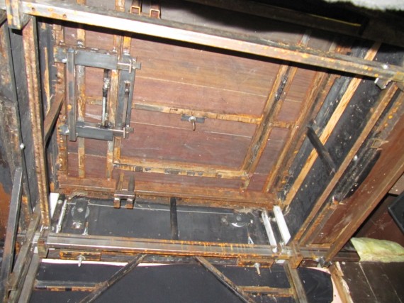 Adams Theatre trapdoor