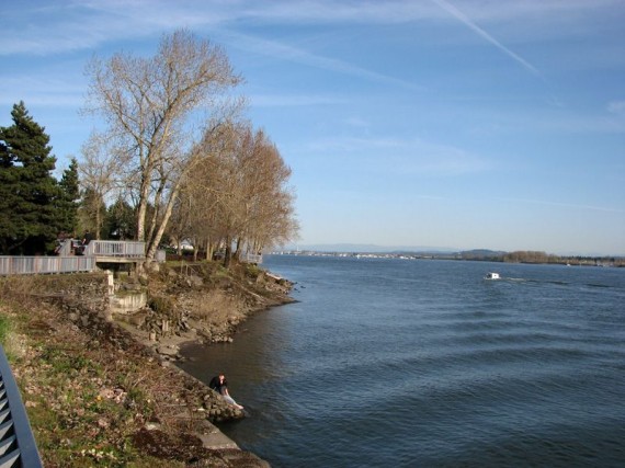 Old Apple Tree Park by the Columbia River, Vancouver, Washington